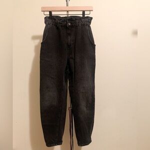 Zara Paperbag Balloon Jeans.